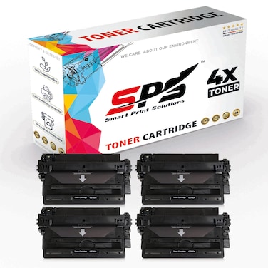 SPS Compatible Toner Cartridges for HP - CZ192A 93A   4x Black   12,000 Pages
