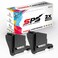 SPS Compatible Toner Cartridges for Kyocera - TK-1110   2x Black   2,500 Pages