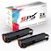 SPS Compatible Toner Cartridges for Samsung - MLT-D101S   2x Black   Yield Upto 1,500&nbsp;Pages
