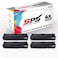 SPS Compatible Toner Cartridges for Samsung - MLT-D104S   4x Black   Yield Upto 1,500&nbsp;Pages