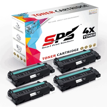SPS Compatible Toner Cartridges for Samsung - MLT-D105L   4x Black   Yield Upto 2,500&nbsp;Pages