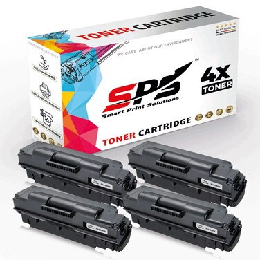 SPS Compatible Toner Cartridges for Samsung - MLT-D307S   4x Black   Yield Upto 7,000&nbsp;Pages