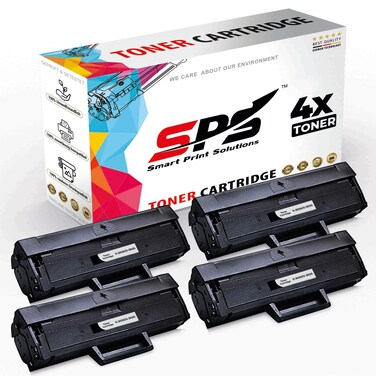 SPS Compatible Toner Cartridges for Xerox - X3025   4x Black   Yield upto 1,500 Pages