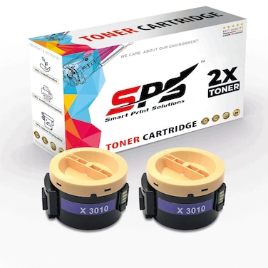 SPS Compatible Toner Cartridges for Xerox - X3010   2x Black   Yield upto 1,200 Pages