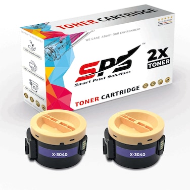 SPS Compatible Toner Cartridges for Xerox - X3040   2x Black   Yield upto 1,200 Pages