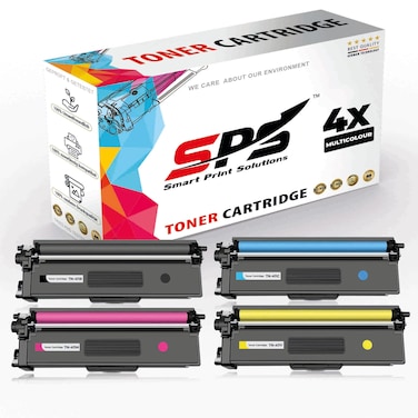 SPS Compatible Toner Cartridges for Brother - TN-241   4x Multicolor   Yield upto 2,500&nbsp;Pages