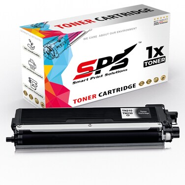 SPS Compatible Toner Cartridges for Brother - TN-210BK   1x Black   Yield upto 2,200&nbsp;Pages