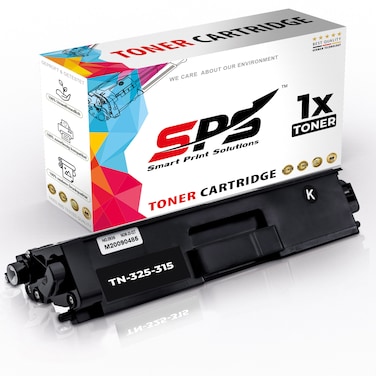 SPS Compatible Toner Cartridges for Brother - TN-325BK   1x Black   Yield upto 4,000&nbsp;Pages