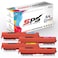 SPS Compatible Toner Cartridges for HP - 126A   4x Multicolor   Yield upto 1,200&nbsp;Pages