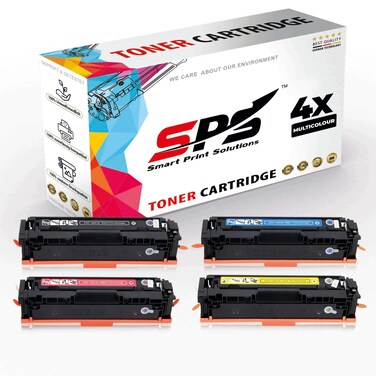 SPS Compatible Toner Cartridges for HP - 206A   4x Multicolor   Yield upto 1,350&nbsp;Pages