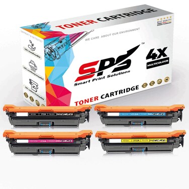 SPS Compatible Toner Cartridges for HP - 212A   4x Multicolor   Yield upto 5,500&nbsp;Pages