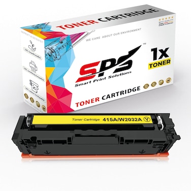 SPS Compatible Toner Cartridges for HP - W2032A 415A   1x Yellow   Yield upto 2,100&nbsp;Pages