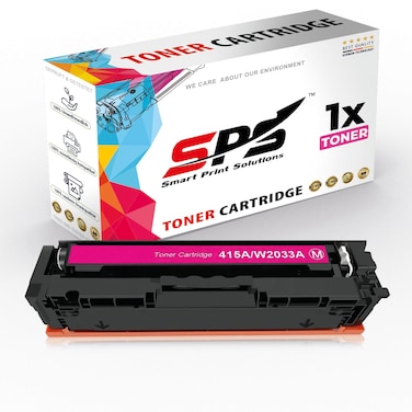 SPS Compatible Toner Cartridges for HP - W2033A 415A   1x Magenta   Yield upto 2,100&nbsp;Pages