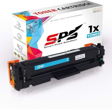 SPS Compatible Toner Cartridges for HP - CF411A 410A   1x Cyan   Yield upto 2,300&nbsp;Pages