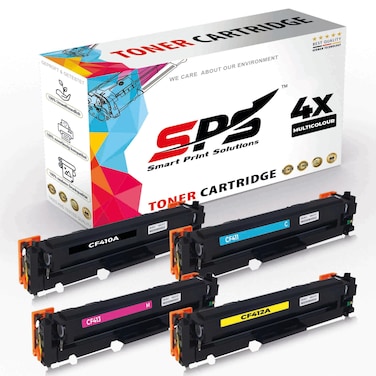 SPS Compatible Toner Cartridges for HP - 410A   4x Multicolor   Yield upto 2,300&nbsp;Pages