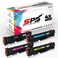 SPS Compatible Toner Cartridges for HP - 410A   4x Multicolor   Yield upto 2,300&nbsp;Pages