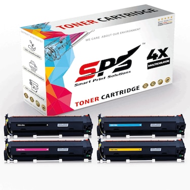 SPS Compatible Toner Cartridges for Canon - CRG-054   4x Multicolor   Yield upto 1,500&nbsp;Pages