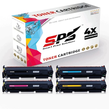 SPS Compatible Toner Cartridges for HP - 203A   4x Multicolor   Yield upto 1,400&nbsp;Pages