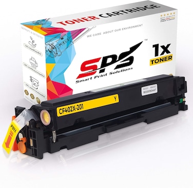 SPS Compatible Toner Cartridges for HP - CF402X 201X   1x Yellow   Yield upto 2,300&nbsp;Pages