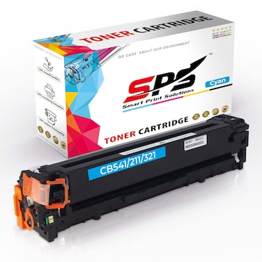 SPS Compatible Toner Cartridges for HP - CB541A 125A   1x Cyan   Yield upto 1,400&nbsp;Pages