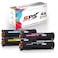 SPS Compatible Toner Cartridges for HP - 125A   4x Multicolor   Yield upto 2,200&nbsp;Pages