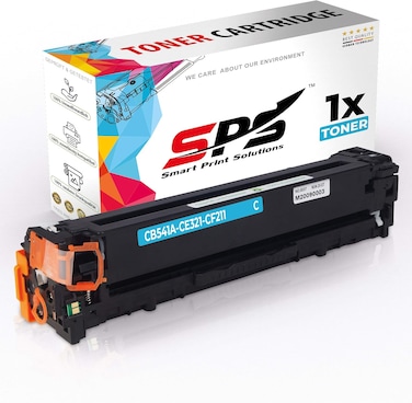 SPS Compatible Toner Cartridges for HP - CE321A 128A   1x Cyan   Yield upto 1,300&nbsp;Pages