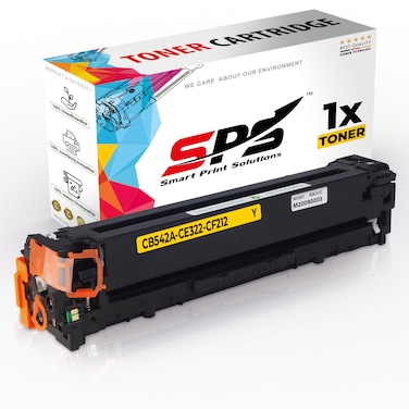 SPS Compatible Toner Cartridges for HP - CE322A 128A   1x Yellow   Yield upto 1,300&nbsp;Pages