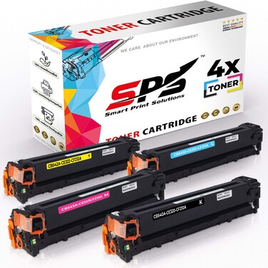 SPS Compatible Toner Cartridges for HP - 128A   4x Multicolor   Yield upto 2,000&nbsp;Pages