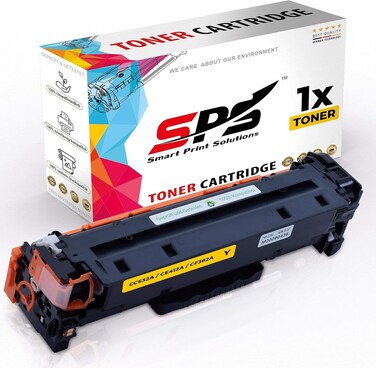 SPS Compatible Toner Cartridges for HP - CC532A 304A   1x Yellow   Yield upto 2,800&nbsp;Pages