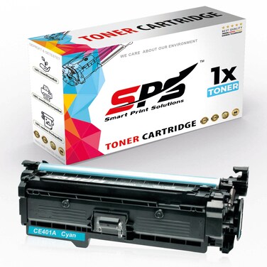 SPS Compatible Toner Cartridges for HP - CE401A 507A   1x Cyan   Yield upto 5,500&nbsp;Pages