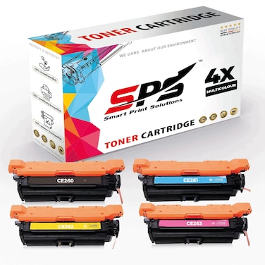 SPS Compatible Toner Cartridges for HP - 647A   4x Multicolor   Yield upto 8,500&nbsp;Pages