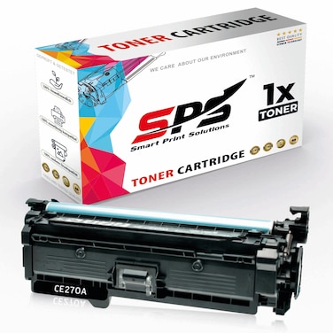 SPS Compatible Toner Cartridges for HP - CE270A 650A   1x Black   Yield upto 13,500&nbsp;Pages