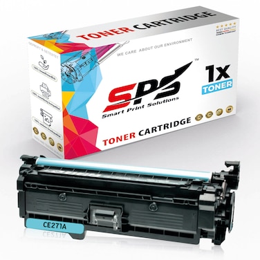 SPS Compatible Toner Cartridges for HP - CE271A 650A   1x Cyan   Yield upto 15,000&nbsp;Pages