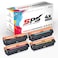 SPS Compatible Toner Cartridges for HP - 307A   4x Multicolor   Yield upto 7,000&nbsp;Pages