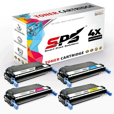 SPS Compatible Toner Cartridges for HP - 643A   4x Multicolor   Yield upto 11,000&nbsp;Pages