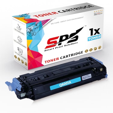 SPS Compatible Toner Cartridges for HP - Q6001A 124A   1x Cyan   Yield upto 2,000&nbsp;Pages