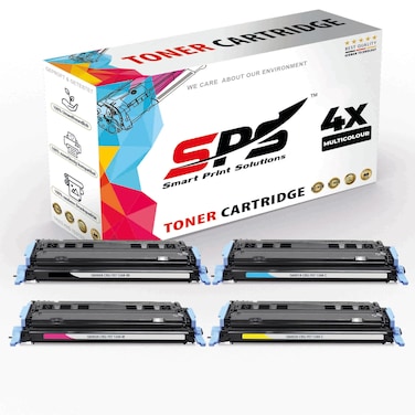 SPS Compatible Toner Cartridges for Canon - CRG-707   4x Multicolor   Yield upto 2,500 Pages