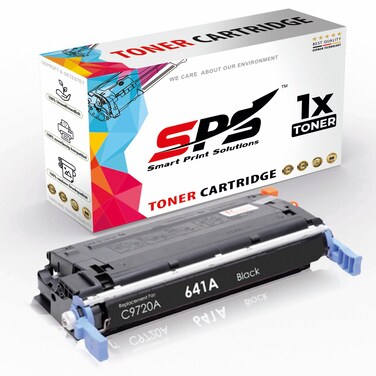 SPS Compatible Toner Cartridges for HP - C9720A 641A   1x Black   Yield upto 9,000&nbsp;Pages