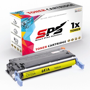 SPS Compatible Toner Cartridges for HP - C9722A 641A   1x Yellow   Yield upto 8,000&nbsp;Pages