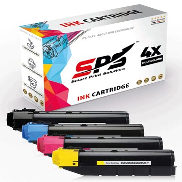 SPS Compatible Toner Cartridges for Kyocera - TK-8505   4x Multicolor   Yield upto 30,000&nbsp;Pages