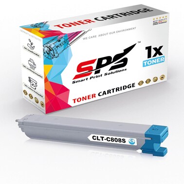 SPS Compatible Toner Cartridges for Samsung - CLT-C808S   1x Cyan   Yield upto 20,000&nbsp;Pages