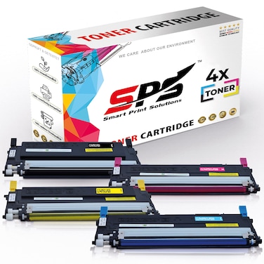 SPS Compatible Toner Cartridges for Samsung - CLT-407S   4x Multicolor   Yield upto 1,500&nbsp;Pages