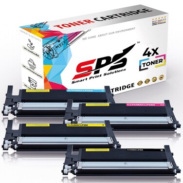 SPS Compatible Toner Cartridges for Samsung - CLT-406S   4x Multicolor   Yield upto 1,500&nbsp;Pages