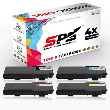 SPS Compatible Toner Cartridges for Xerox - C400   4x Multicolor   Yield upto 2,500&nbsp;Pages