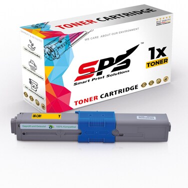 SPS Compatible Toner Cartridges for OKI - C301Y   1x Yellow   Yield upto 1,500&nbsp;Pages