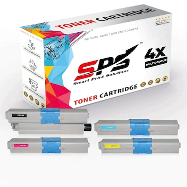 SPS Compatible Toner Cartridges for OKI - C301   4x Multicolor   Yield upto 2,200&nbsp;Pages