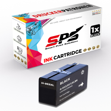 SPS Compatible Ink Cartridges for HP - 953XL   1x Black   Yield upto 2,000&nbsp;Pages