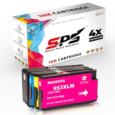 SPS Compatible Ink Cartridges for HP - 953XL   4x Multicolor   Yield upto 2,000&nbsp;Pages