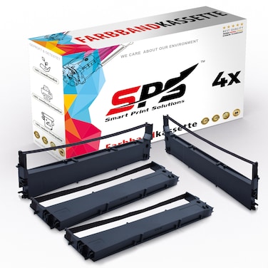 SPS Compatible Ink Ribbon Cartridges for Epson - LQ-350   4x Black   Yield Upto 60,000&nbsp;Pages