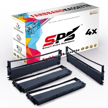 SPS Compatible Ink Ribbon Cartridges for Epson - LX-350   4x Black   Yield Upto 40,000&nbsp;Pages